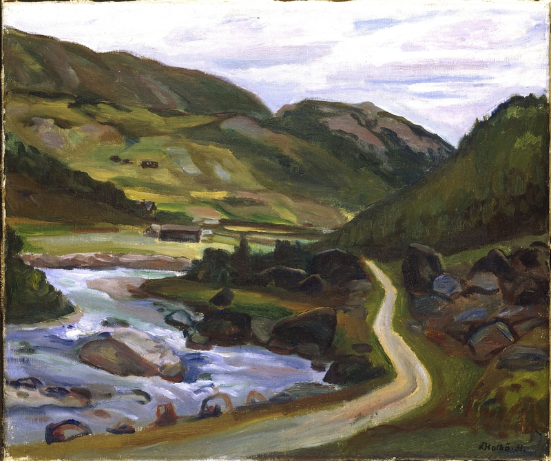 Fra Bøverdalen [Maleri]