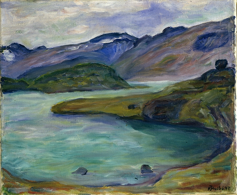 Ved Sjodalsvatne [Maleri]