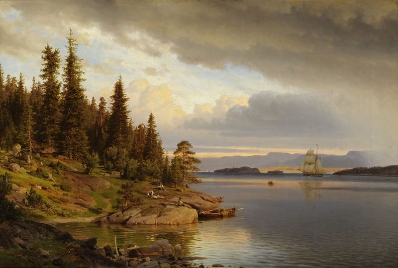 Fra Oslofjorden [Maleri]