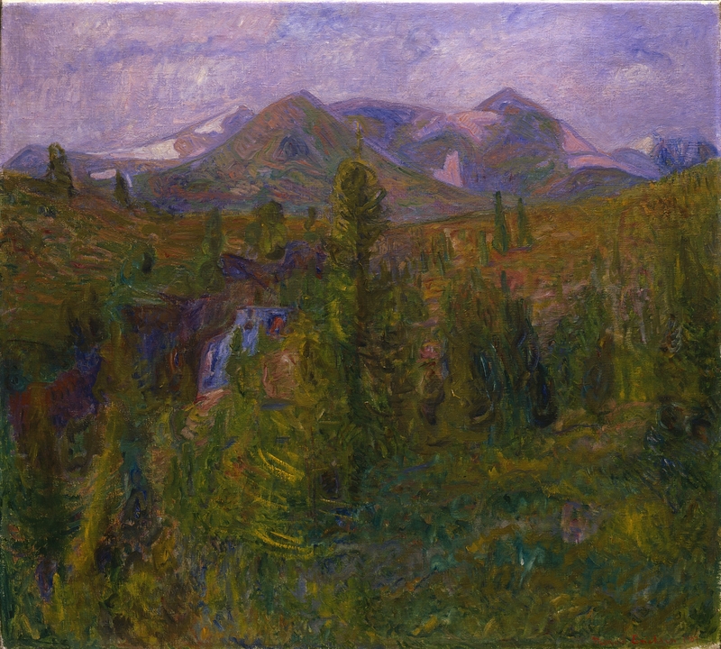 Smiubeljen, Rondane [Maleri]