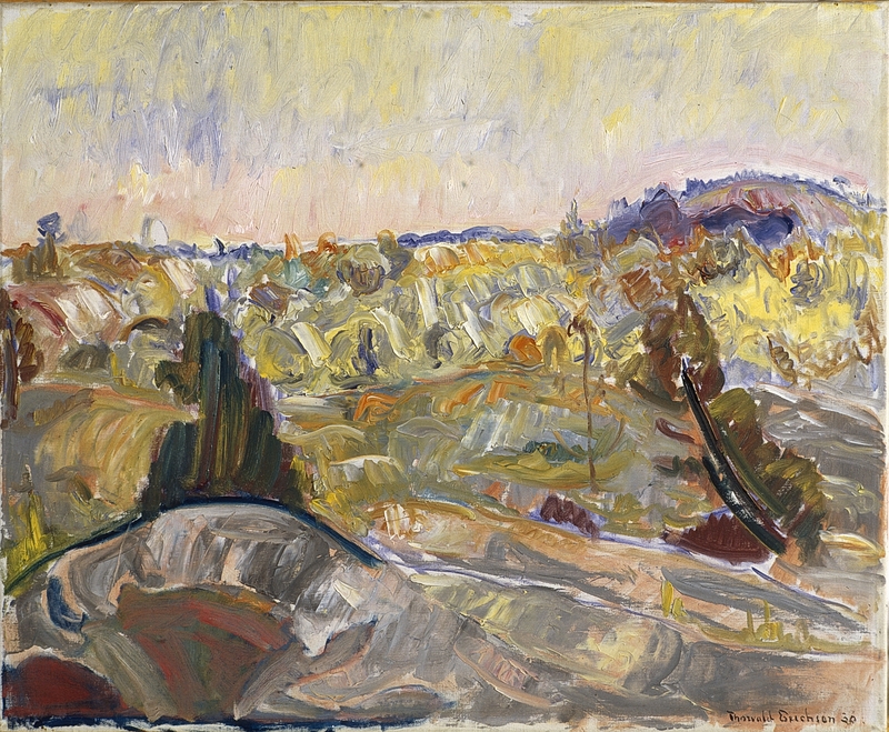 Småskog. Sørlandet [Maleri]
