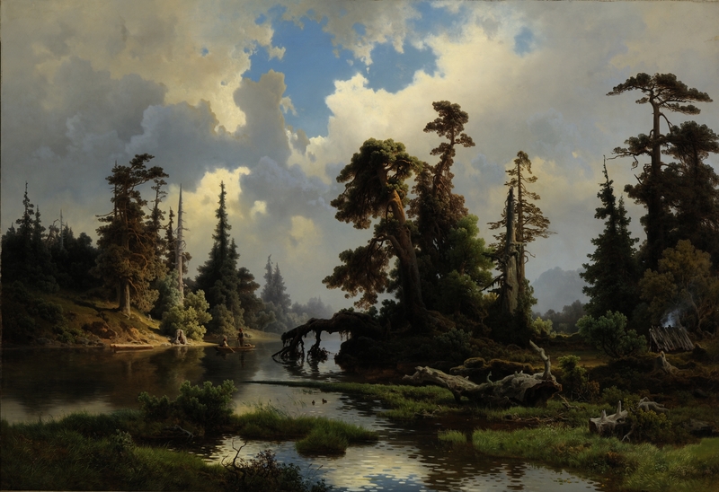 Skogtjern [Maleri]