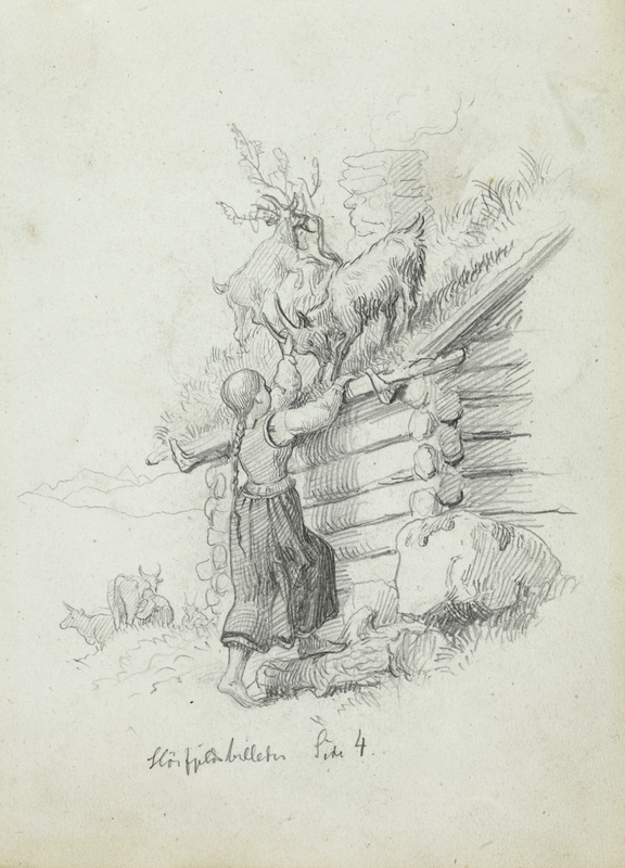 Høyfjellsbilleder [Tegning]