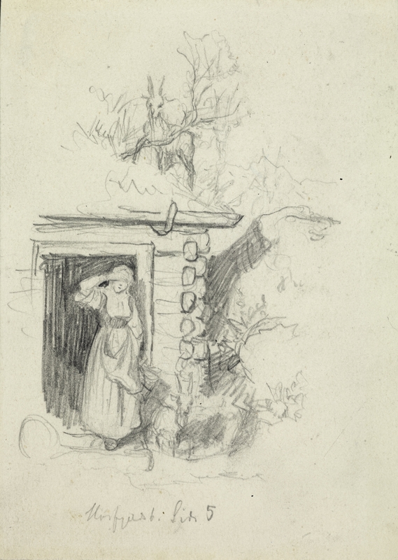 Høyfjellsbilleder [Tegning]
