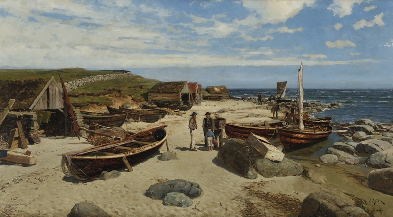Fra Jæren [Maleri]