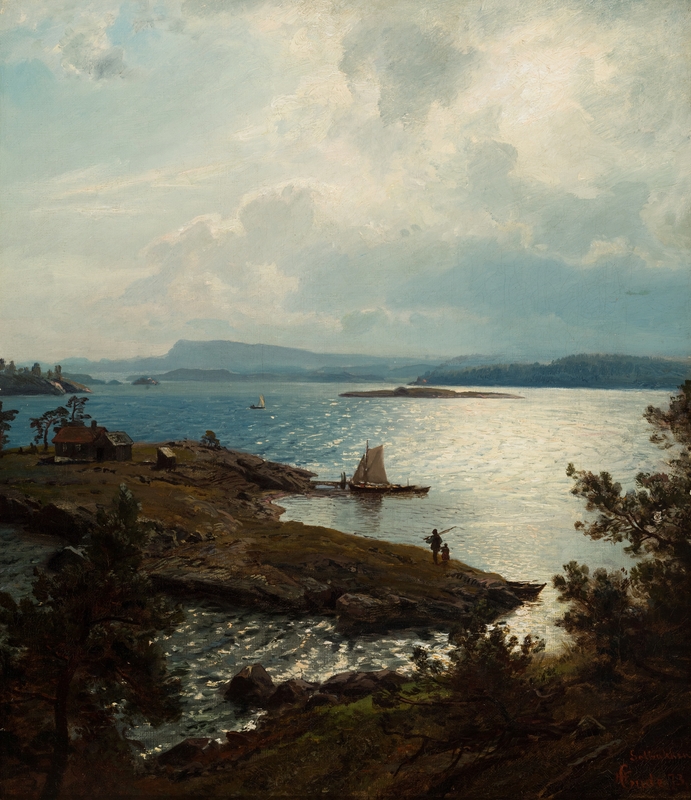 Kystlandskap [Maleri]