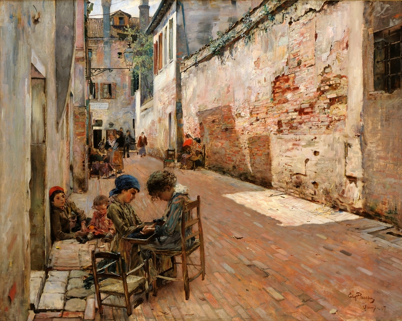 Gate i Venezia [Maleri]