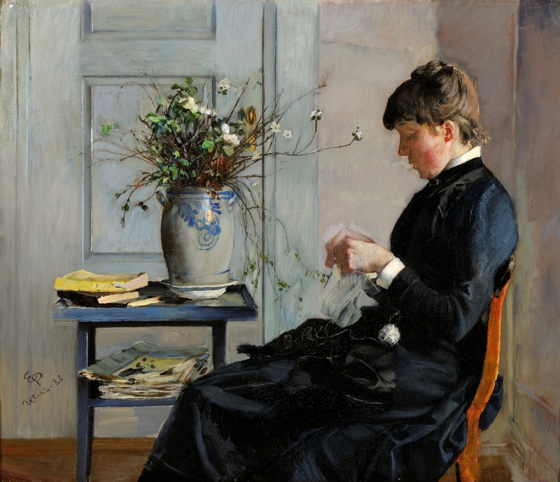 Kunstnerens hustru [Maleri]