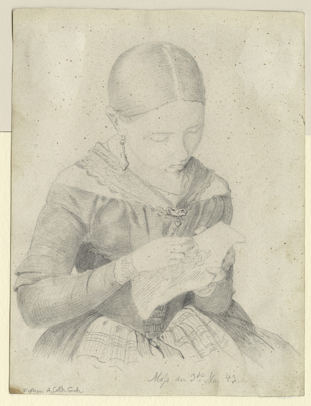Anna Catharina Gude [Tegning]