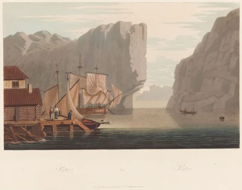 Portør, John-William Edy, 1800–1813, print