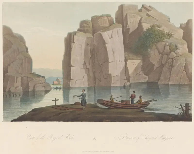 Olavsundet, Ny-Hellesund, John-William Edy, 1800–1811, print