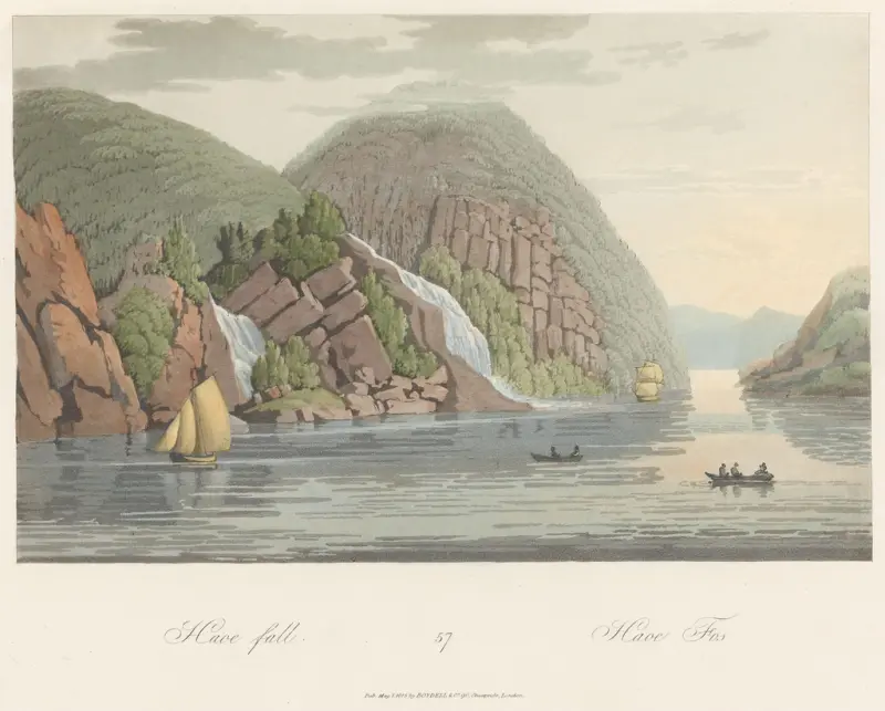 Håøya, John-William Edy, 1800–1815, print