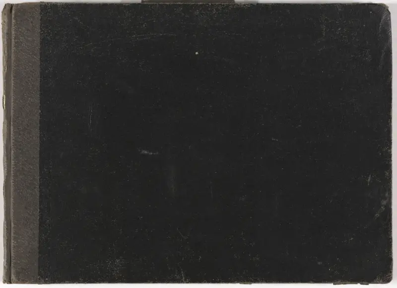 Skissebok, Thorolf Holmboe, 1889–1891, sketchbook