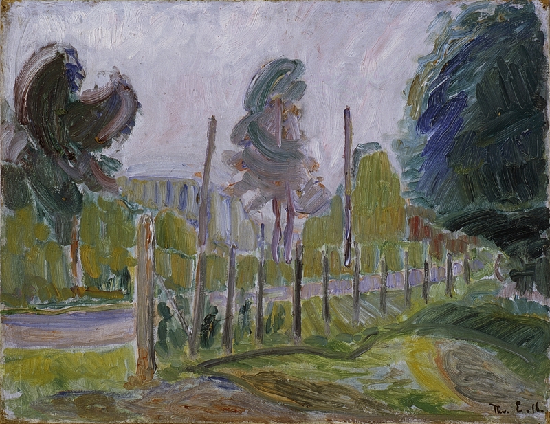 Landskapsstudie [Maleri]