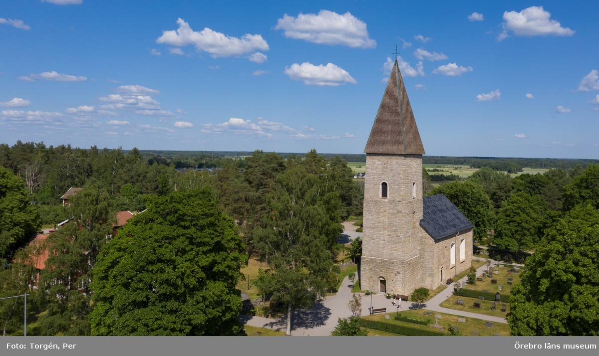 Mosjö kyrka - Örebro läns museum / DigitaltMuseum