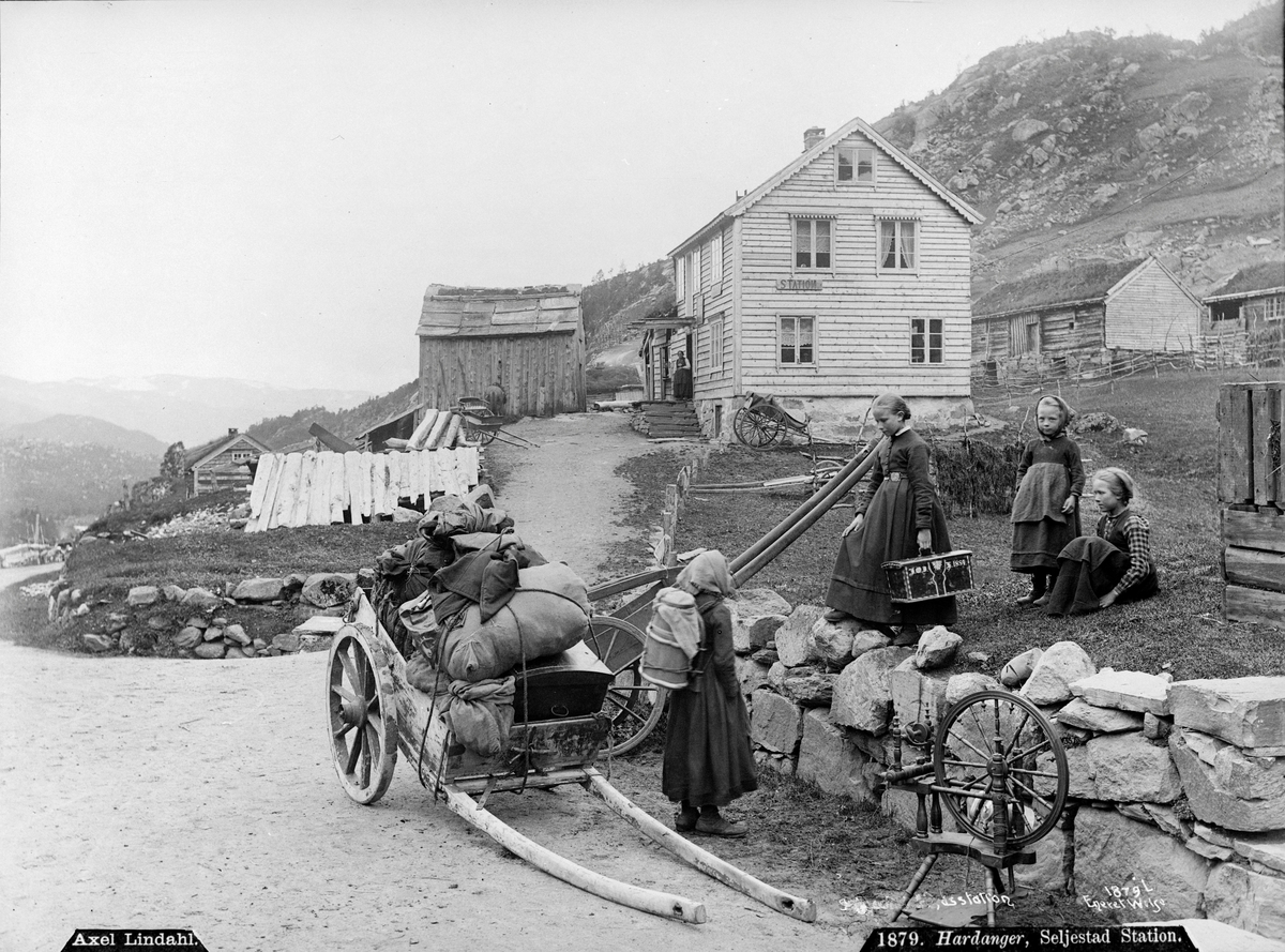 Prot Seljestad Station Norsk Folkemuseum Digitaltmuseum