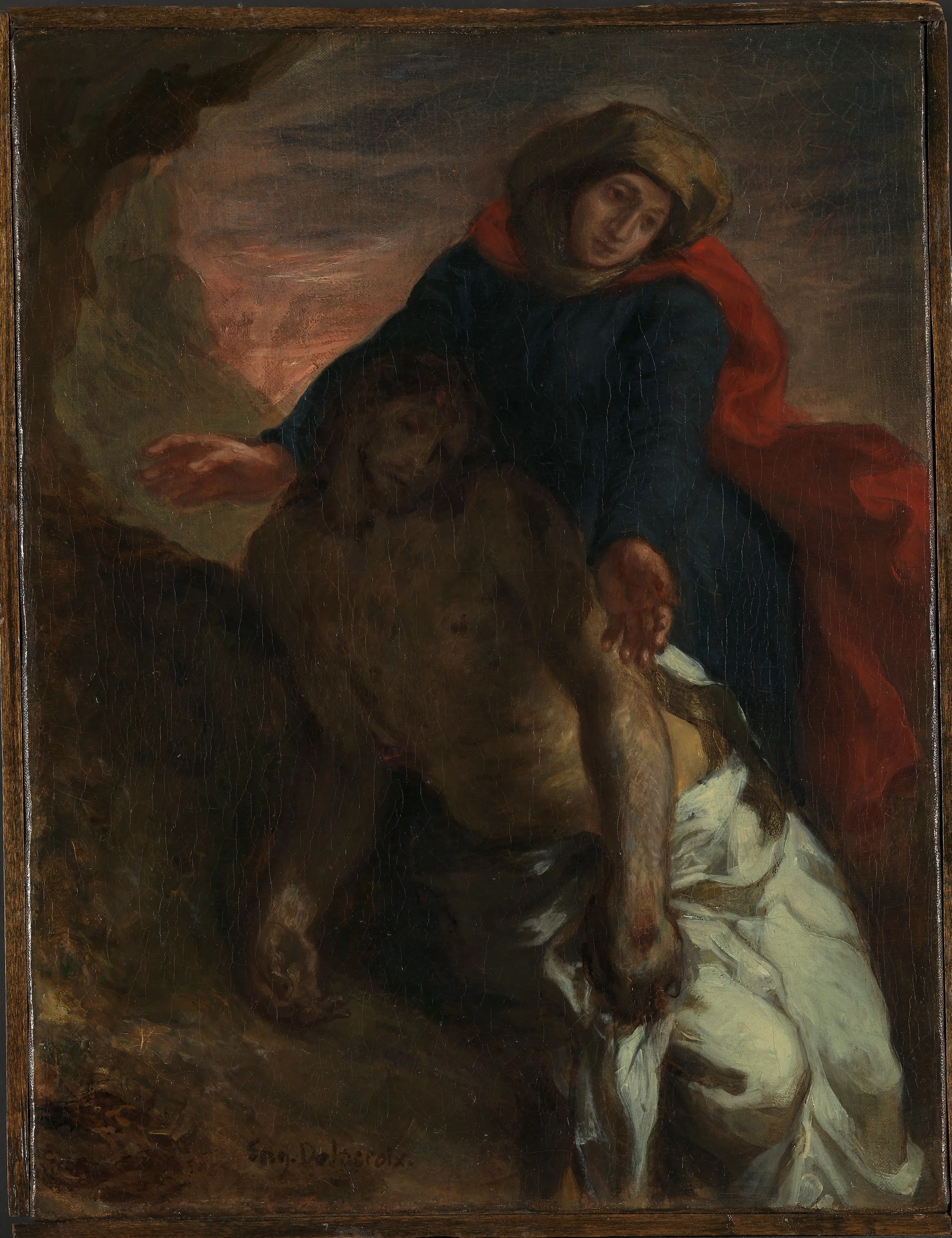 Eugène Delacroix, Pietà Nasjonalmuseet Collection