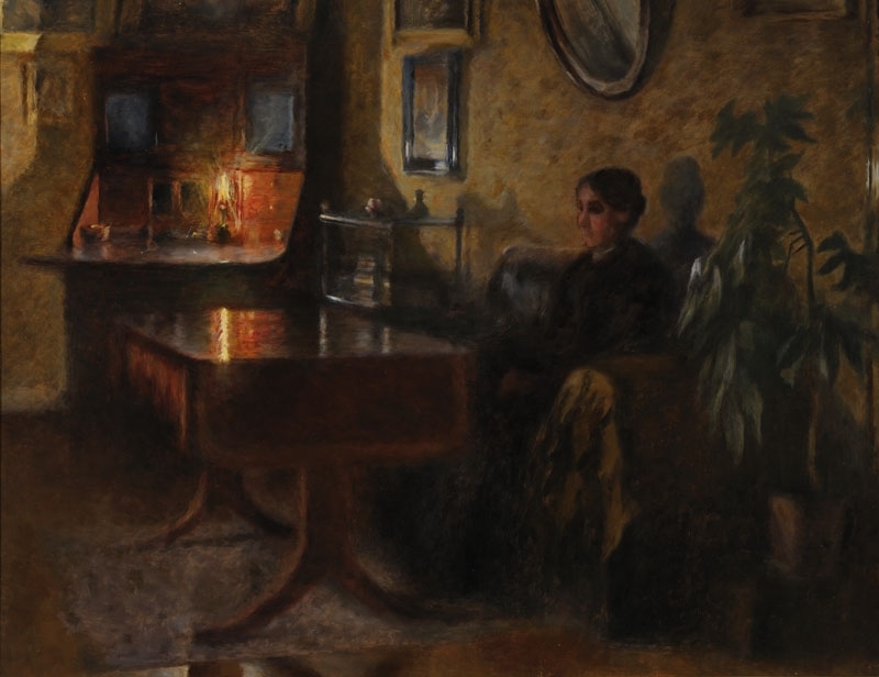 I skumringen [Maleri]