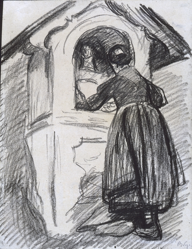 Andakt [Tegning]