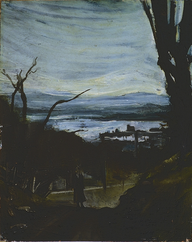 Usikt over Oslo [Maleri]