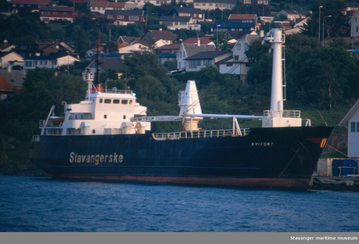 MS "Kvitsøy" til kais. - Stavanger maritime museum ...