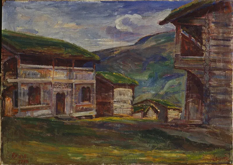 Bjørnstad, Vågå [Maleri]