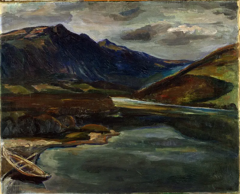 Kveld, Vågå [Maleri]