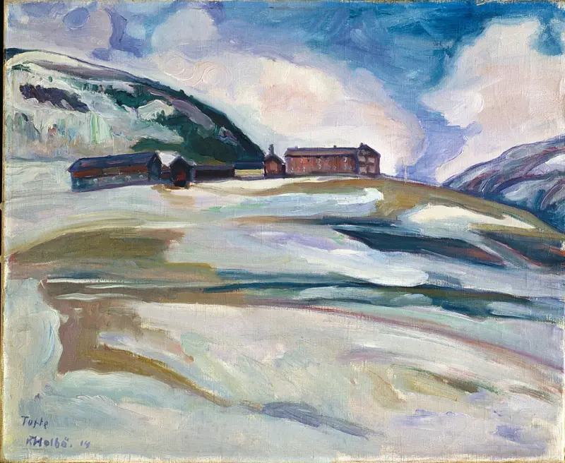 Tofte på Dovre [Maleri]